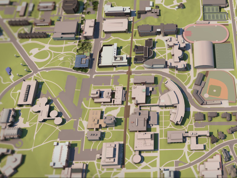 render of the GT campus 