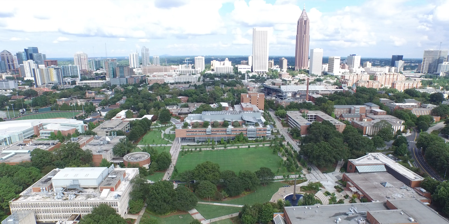 Aerial Photo of campus 